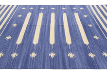 Lade das Bild in den Galerie-Viewer, Galleria Farah1970 - 200x140 CM Kilim Autentico, Originale e Fatto a Mano Ideale Per la Sala , Salotto , Ufficio , Seconda casa e la cucina (Lavabile In Lavatrice)
