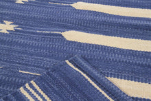 Load image into Gallery viewer, Galleria Farah1970 - 230x160 CM Kilim Autentico, Originale e Fatto a Mano Ideale Per la Sala , Salotto , Ufficio , Seconda casa e la cucina (Lavabile In Lavatrice)
