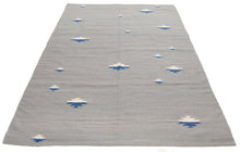 Lade das Bild in den Galerie-Viewer, Galleria Farah1970 - 230x160 CM Kilim Autentico, Originale e Fatto a Mano Ideale Per la Sala , Salotto , Ufficio , Seconda casa e la cucina (Lavabile In Lavatrice)
