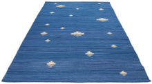 Lade das Bild in den Galerie-Viewer, Galleria Farah1970 - 230x160 CM Kilim Autentico, Originale e Fatto a Mano Ideale Per la Sala , Salotto , Ufficio , Seconda casa e la cucina (Lavabile In Lavatrice)
