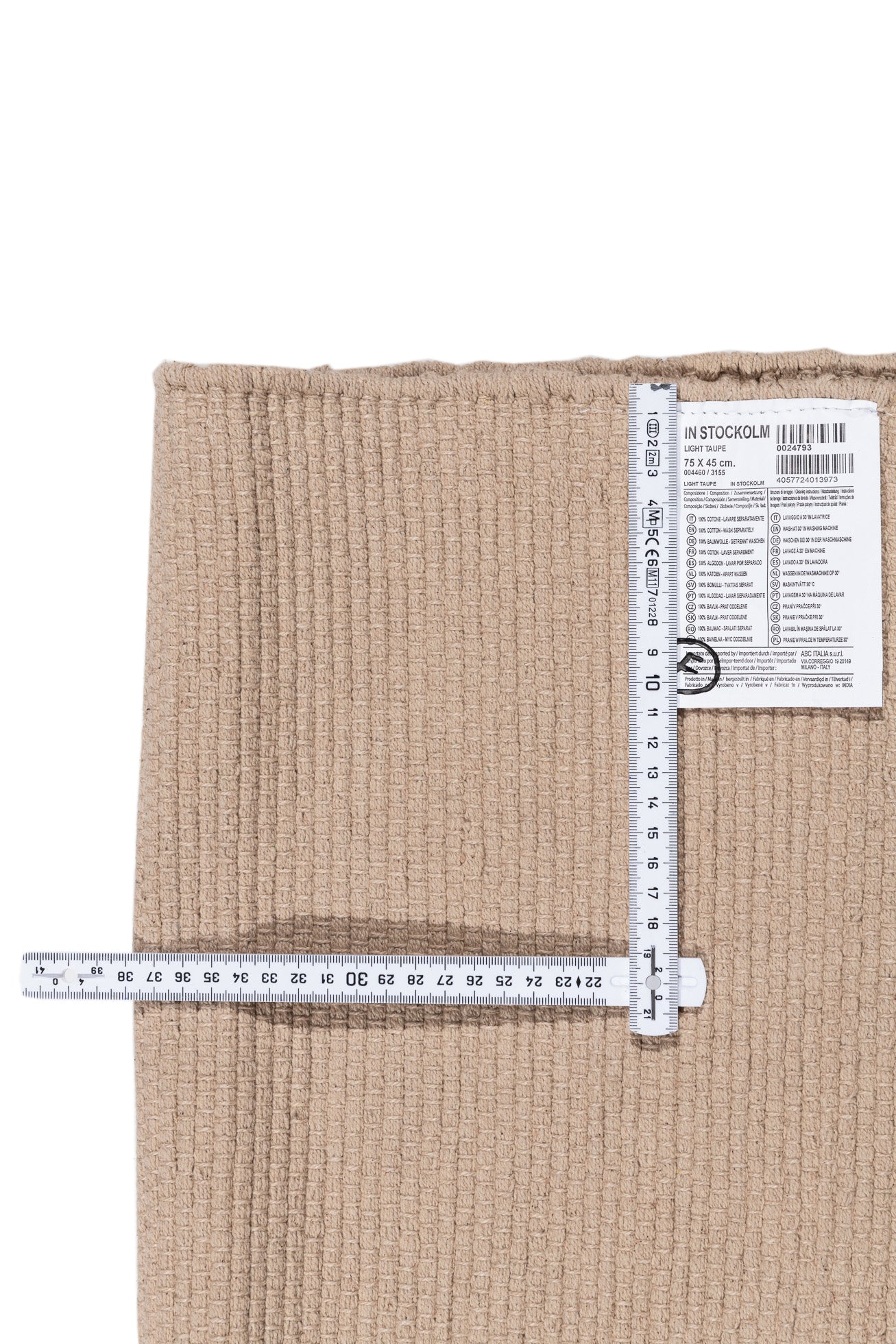 (Machine washable 30°) Kilim Original Authentic Hand Made 75x45 CM