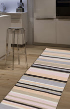 Load image into Gallery viewer, Autentico Kilim Casa Blanca cotone India 180x55 cm
