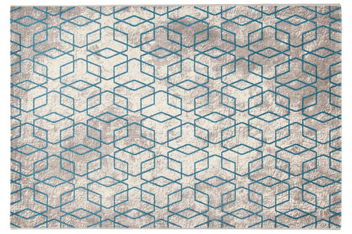 Tappeto Moderno SOHO 1 ECRU BLUE 160x230 (Galleriafarah1970)