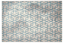 Carica l'immagine nel visualizzatore di Gallery, Tappeto Moderno SOHO 1 ECRU BLUE 160x230 (Galleriafarah1970)
