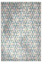 Carica l'immagine nel visualizzatore di Gallery, Tappeto Moderno SOHO 1 ECRU BLUE 160x230 (Galleriafarah1970)
