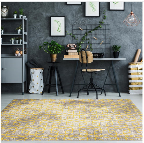 Tappeto Moderno SOHO 1 ECRU YELLOW 160x230 (Galleriafarah1970)