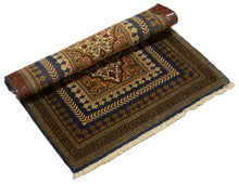 Load image into Gallery viewer, 88x66 CM Teppiche Autentico Originale Annodato a Mano
