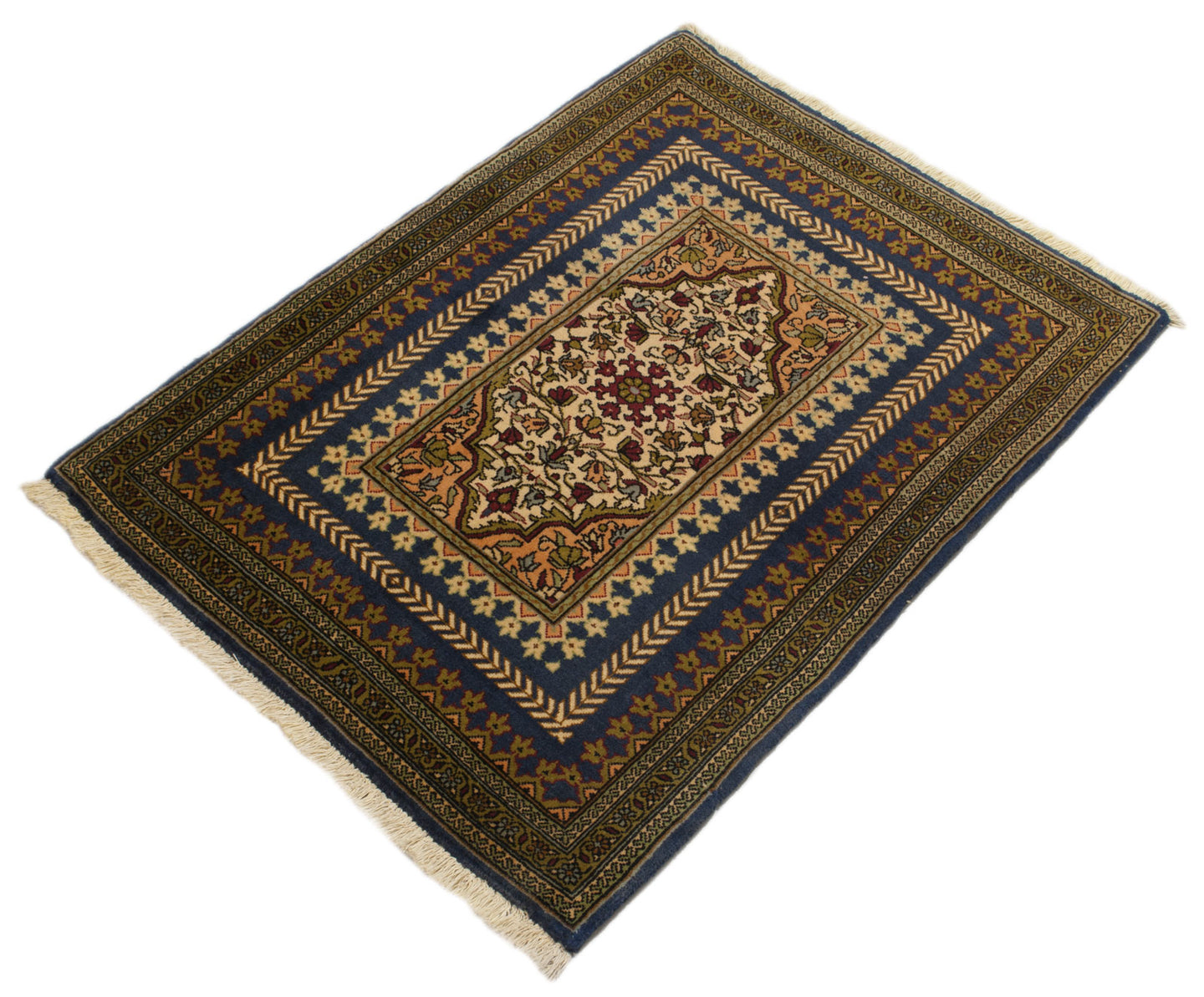 88x66 CM Teppiche Autentico Originale Annodato a Mano