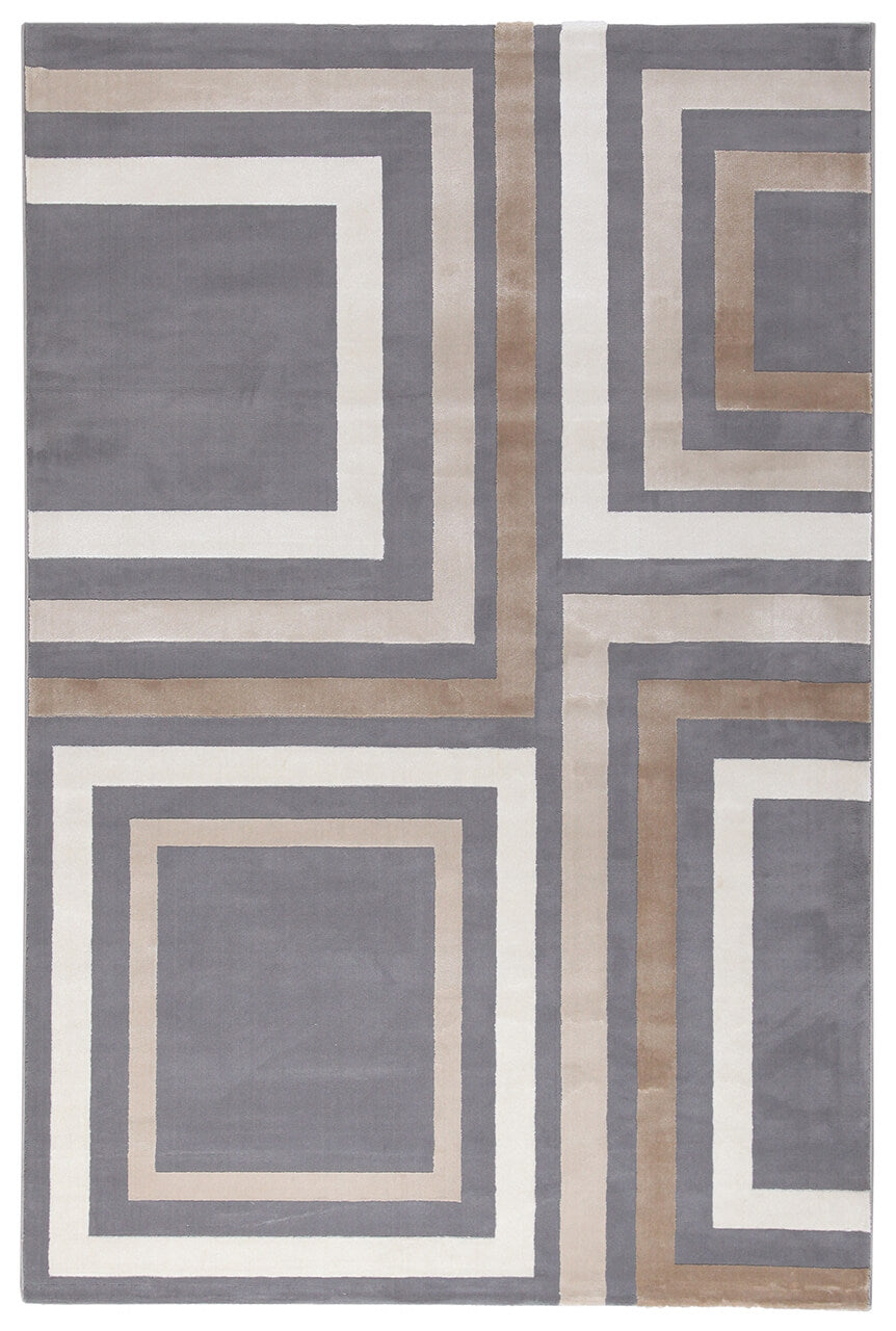 Tappeto STEP A GREY MISURA 190x133 (Galleriafarah1970)