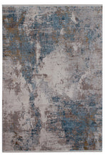 Lade das Bild in den Galerie-Viewer, Tappeto KENNEDY D  D.GREY BEIGE 240X240 ROUND ( Galleriafarah1970 )
