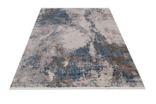Lade das Bild in den Galerie-Viewer, Tappeto KENNEDY D  D.GREY BEIGE 240X240 ROUND ( Galleriafarah1970 )
