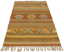 Carica l'immagine nel visualizzatore di Gallery, 150x90 CM Kilim Autentico, Originale e Fatto a Mano Idea
