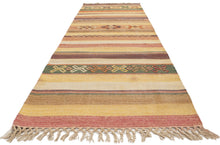 Carica l'immagine nel visualizzatore di Gallery, (180x60 cm) kilim indiano originale fatto a mano - (Galleria farah1970)
