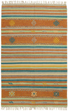 Carica l'immagine nel visualizzatore di Gallery, Kilim Autentico Made In India 180x120 CM  (Galleriafarah1970)
