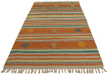 Carica l'immagine nel visualizzatore di Gallery, Kilim Autentico Made In India 180x120 CM  (Galleriafarah1970)
