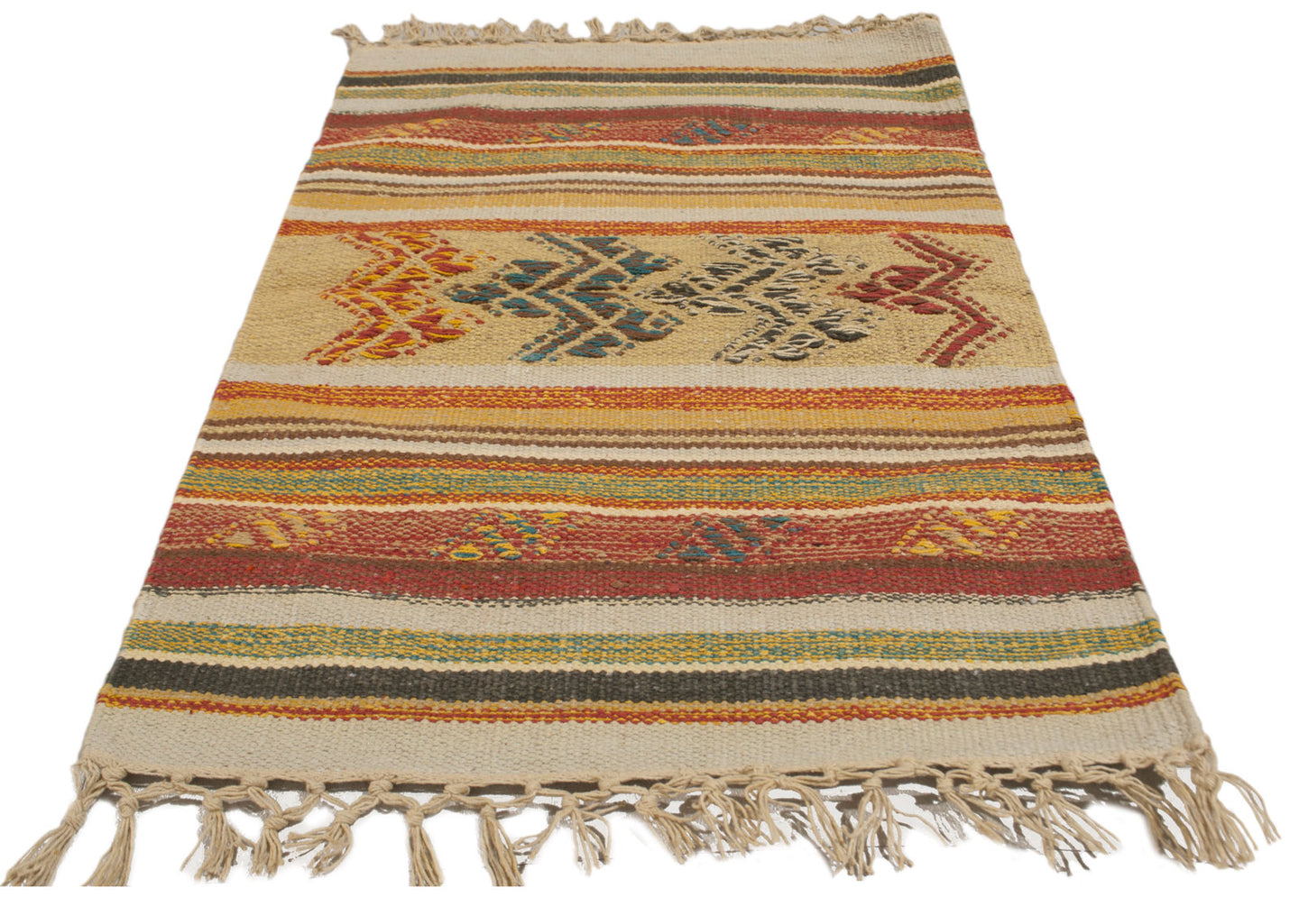 CM 60x45 kilim indiano autentico originale ideale per il