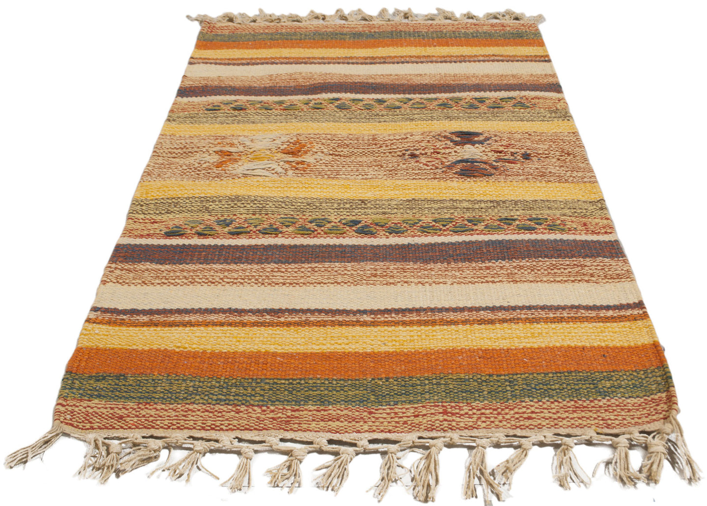 kilim indiano autentico originale ideale  CM 60x45 