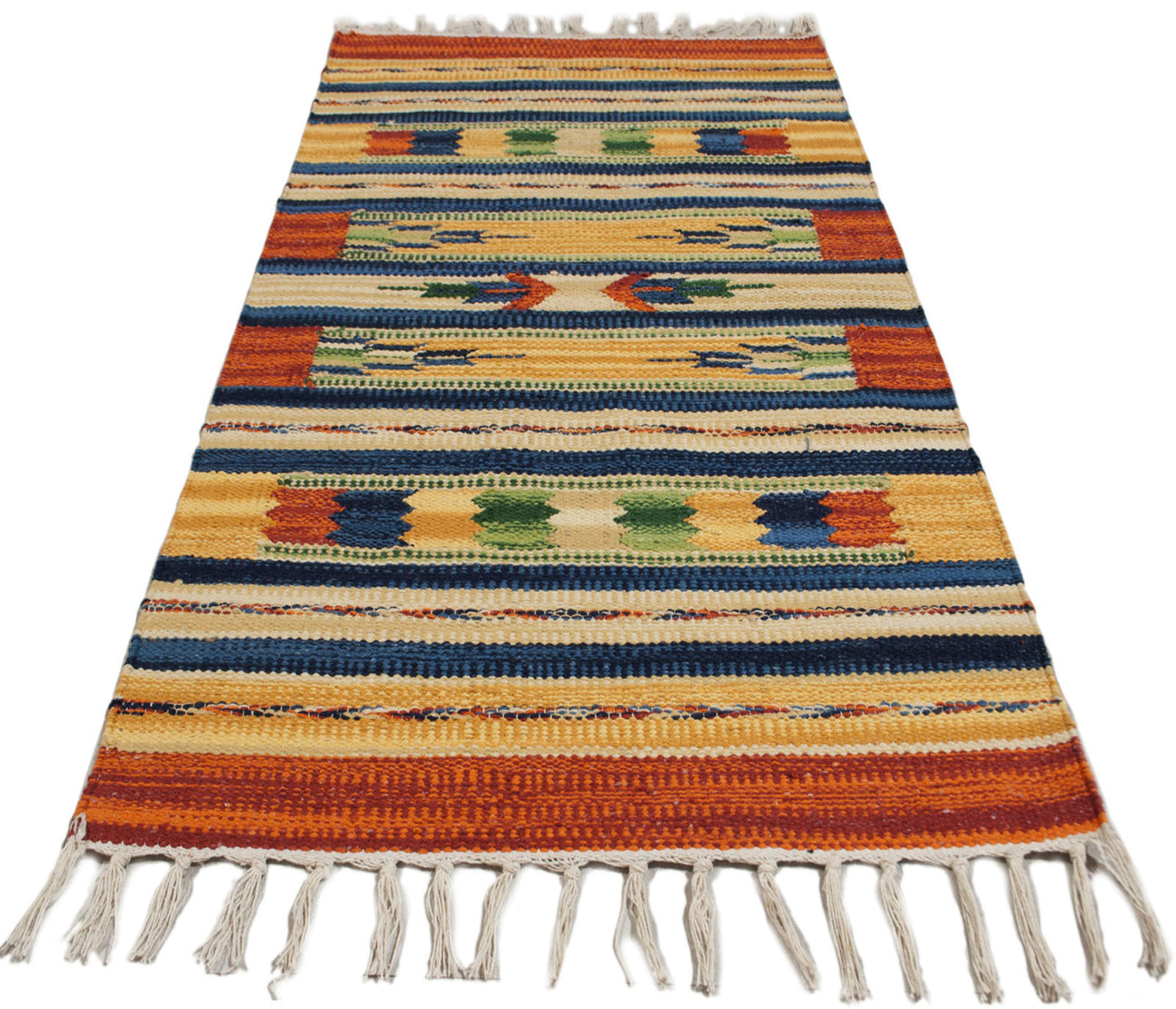 Kilim Autentico, Originale e Fatto a Mano Ideal 80x50 CM