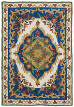 Carica l&#39;immagine nel visualizzatore di Gallery, Kilim Indo Suzani Ghelem Alfombras Teppich CM 90x60
