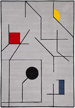 Carica l'immagine nel visualizzatore di Gallery, Carpet GIULIA GREY 230x160 ( Galleriafarah1970 )
