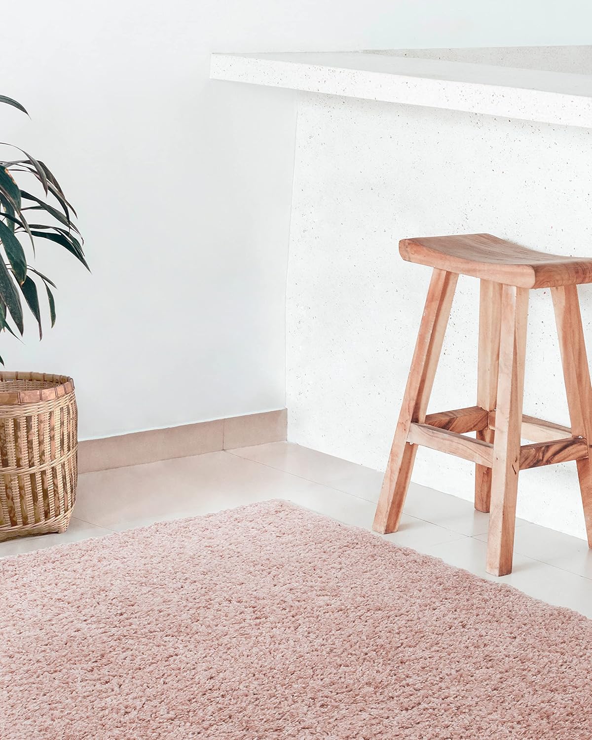 Tappeto Moderno SHAGGY BOSTON PINK 220x150 (Galleriafarah1970)