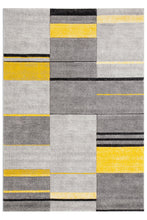 Lade das Bild in den Galerie-Viewer, Carpet RAY A GREY YELLOW Size : 190X133 CM ( Galleriafarah1970 )
