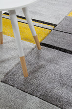 Load image into Gallery viewer, Carpet RAY A GREY YELLOW Size : 300x200  CM ( Galleriafarah1970 )
