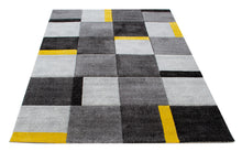 Lade das Bild in den Galerie-Viewer, Tappeto RAY B GREY YELLOW 300X200 CM Galleriafarah1970
