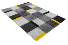 Lade das Bild in den Galerie-Viewer, Tappeto RAY B GREY YELLOW 300X200 CM Galleriafarah1970
