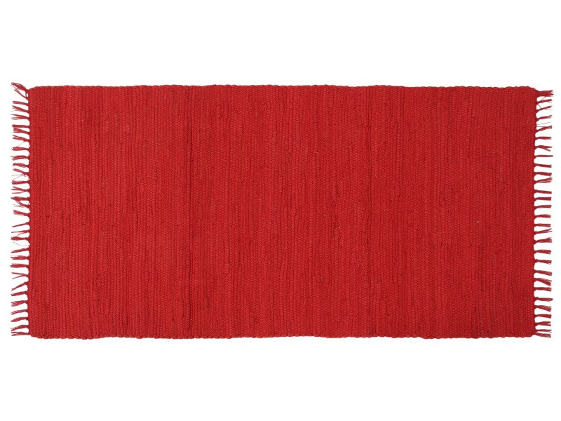 Kilim ABANO POMPEIAN RED 80X50 Hand Made (Galleriafarah1970)