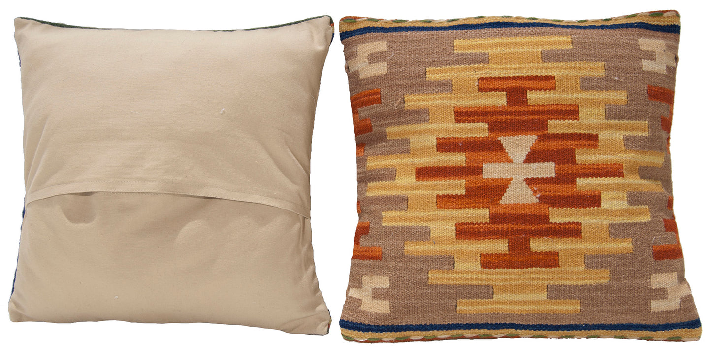 Cuscino Kilim manifattura Quadrato 40x40 cm - (Galleria farah1970) #