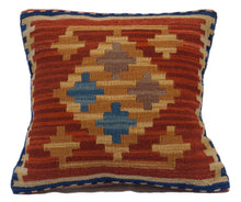 Lade das Bild in den Galerie-Viewer, Cuscino Kilim manifattura Quadrato 40x40 cm - (Galleria farah1970) #
