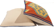 Load image into Gallery viewer, Cuscino Kilim manifattura Quadrato 40x40 cm - (Galleria farah1970)
