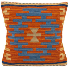 Lade das Bild in den Galerie-Viewer, Cuscino Kilim manifattura Quadrato 40x40 cm - (Galleria farah1970)

