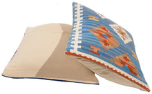 Load image into Gallery viewer,  Autentico Cuscino Quadrato Kilim Fatto A MANO  40x40 CM
