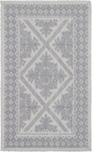 Carica l'immagine nel visualizzatore di Gallery, Tappeto arredo-bagno fatto a mano in cotone ALGHERO red 50x80
