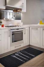 Carica l'immagine nel visualizzatore di Gallery, Tappeto La Cucina Dinner Grey 57 x 200 cm
