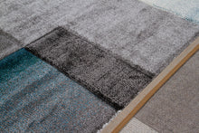 Carica l&#39;immagine nel visualizzatore di Gallery, Tappeto TIMELAPSE GREY LIGHTBLUE 190x133 CM ( Galleriafarah1970 )
