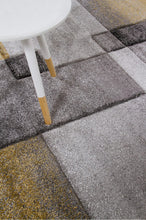 Lade das Bild in den Galerie-Viewer, Tappeto TIMELAPSE GREY YELLOW 190X133 ( Galleriafarah1970 )
