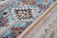 Carica l'immagine nel visualizzatore di Gallery, Tappeto / Carpet Maggio azzurro, 180x60 cm (Galleriafarah1970)
