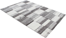 Lade das Bild in den Galerie-Viewer, Tappeto Moderno RAY E GREY WHITE 230X160 (Galleriafarah1970)
