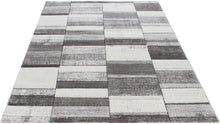Lade das Bild in den Galerie-Viewer, Tappeto Moderno RAY E GREY WHITE 230X160 (Galleriafarah1970)
