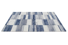 Load image into Gallery viewer, Tappeto Moderno RAY E BLUE WHITE 230X160 (Galleriafarah1970)
