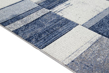 Lade das Bild in den Galerie-Viewer, Tappeto Moderno RAY E BLUE WHITE 190X133 (Galleriafarah1970)
