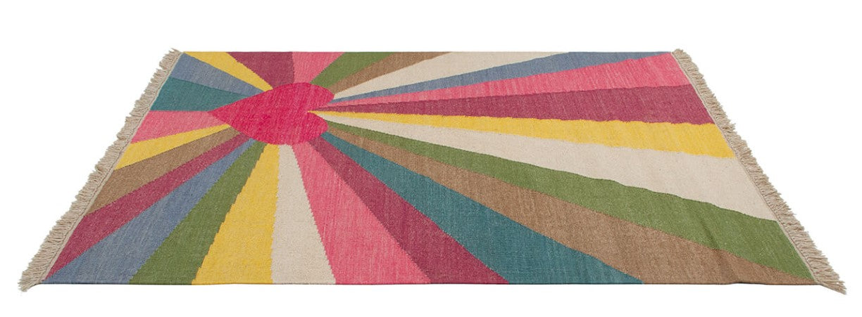 KILIM NIRVANA 1 MULTI 230X160 (Galleriafarah1970)