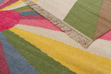 Carica l&#39;immagine nel visualizzatore di Gallery, KILIM NIRVANA 1 MULTI 230X160 (Galleriafarah1970)
