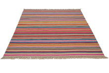 Lade das Bild in den Galerie-Viewer, Kilim original, authentisch handgemacht (KILIM HIPPIE DES.3) CM 200x140
