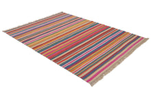 Lade das Bild in den Galerie-Viewer, Kilim original, authentisch handgemacht (KILIM HIPPIE DES.3) CM 200x60
