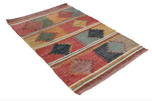 Load image into Gallery viewer, KILIM NIRVANA 3 MULTI 200X140 CM (Galleriafarah1970) 
