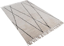 Carica l'immagine nel visualizzatore di Gallery, TAPPETO BERBERO IN COTONE DES.6 -CM 120x120
